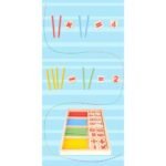 ⁦Jeu de chiffres en bois – comptage Montessori⁩ - الصورة ⁦5⁩