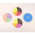 Super boîte des fractions en bois