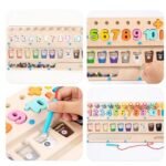 ⁦Planche logarithmique 3 en 1 – Montessori⁩ - الصورة ⁦6⁩