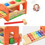 ⁦Banc à marteler avec xylophone en bois⁩ - الصورة ⁦6⁩