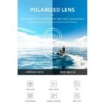 ⁦Lunettes de Soleil Polarisées Homme BARCUR BC8360 – Double Pont, Bleu Marine⁩ - الصورة ⁦6⁩