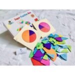 ⁦Super boîte des fractions en bois⁩ - الصورة ⁦7⁩