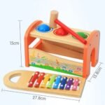 ⁦Banc à marteler avec xylophone en bois⁩ - الصورة ⁦7⁩