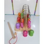 ⁦Jeu de pêche pédagogique 2 en 1 – chiffres et calcul⁩ - الصورة ⁦8⁩