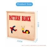 ⁦Puzzle Blocks en bois – 125 pièces⁩ - الصورة ⁦8⁩