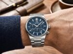 ⁦Montre Homme BENYAR 5214 Chronographe – Cadran Bleu, Acier⁩ - الصورة ⁦5⁩