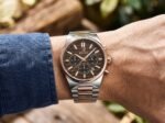 ⁦Montre Homme BENYAR 5214 Chronographe – Bicolore, Cadran Marron⁩ - الصورة ⁦5⁩