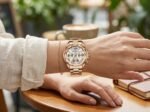 ⁦Montre Femme MINI FOCUS MF0466L Multifonction – Or Rose, Cadran Blanc⁩ - الصورة ⁦6⁩