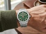 ⁦Montre Homme MINI FOCUS MF0612 Chronographe – Cadran Vert, Acier Argenté⁩ - الصورة ⁦6⁩