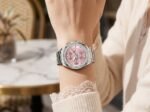 ⁦Montre Femme MINI FOCUS MF0615 Chronographe – Argentée, Cadran Rose⁩ - الصورة ⁦5⁩