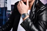 ⁦Montre Homme BENYAR 5194 Chronographe – Cadran Bleu, Acier⁩ - الصورة ⁦8⁩
