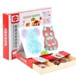 ⁦Puzzle des animaux et alphabet en bois – 26 pièces⁩ - الصورة ⁦2⁩