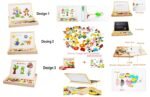 ⁦Planche puzzle magnétique multifonction – Forêt⁩ - الصورة ⁦5⁩