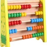 Boulier en bois – 10 rangées de perles