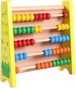 Boulier en bois – 10 rangées de perles