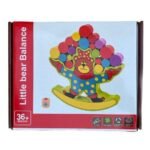 ⁦Little Bear Balance – jeu d'équilibre en bois⁩ - الصورة ⁦2⁩