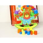 ⁦Little Bear Balance – jeu d'équilibre en bois⁩ - الصورة ⁦3⁩