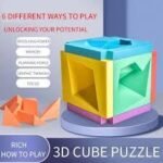 Tangram 3D – cube puzzle, 6 façons de jouer