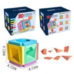 ⁦Tangram 3D – cube puzzle, 6 façons de jouer⁩ - الصورة ⁦3⁩