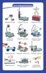 ⁦Kit scientifique magnétique – STEM⁩ - الصورة ⁦2⁩