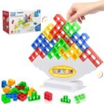Tour d'équilibre à empiler – jeu de balance