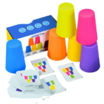 Gobelets empilables – jeu de cartes