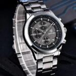 ⁦Montre Homme BENYAR 5210 Chronographe – Cadran Gris, Acier⁩ - الصورة ⁦2⁩