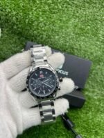 ⁦Montre Homme MINI FOCUS R04003 Chronographe – Cadran Noir, Acier⁩ - الصورة ⁦2⁩