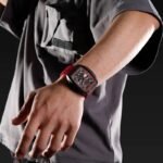 ⁦Montre Homme NAVIFORCE Chronographe Tonneau – Bracelet Rouge⁩ - الصورة ⁦6⁩