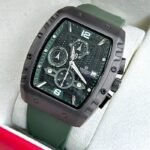 ⁦Montre Homme NAVIFORCE Chronographe Tonneau – Bracelet Vert⁩ - الصورة ⁦2⁩