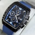 ⁦Montre Homme NAVIFORCE Chronographe Tonneau – Bracelet Bleu⁩ - الصورة ⁦2⁩
