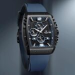 ⁦Montre Homme NAVIFORCE Chronographe Tonneau – Bracelet Bleu⁩ - الصورة ⁦3⁩