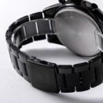 ⁦Montre Homme MINI FOCUS MF0469 Chronographe – Tout Noir, Lunette Argentée⁩ - الصورة ⁦6⁩