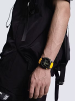 ⁦Montre Homme NAVIFORCE Digitale Sport – Bracelet Jaune⁩ - الصورة ⁦8⁩