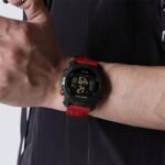 ⁦Montre Homme NAVIFORCE Digitale Sport – Bracelet Rouge⁩ - الصورة ⁦5⁩