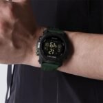 ⁦Montre Homme NAVIFORCE Digitale Sport – Bracelet Vert⁩ - الصورة ⁦5⁩