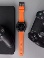 ⁦Montre Homme NAVIFORCE Digitale Sport – Bracelet Orange⁩ - الصورة ⁦3⁩