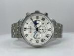 ⁦Montre Homme CURREN 8427 – Cadran Blanc, Aiguilles Bleues, Bracelet Acier⁩ - الصورة ⁦5⁩