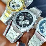 ⁦Montre Homme CURREN 8440 Chronographe – Boîtier Octogonal Argenté, Cadran Noir⁩ - الصورة ⁦8⁩