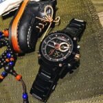 ⁦Montre Homme NAVIFORCE NF9153 Analogique-Digitale – Acier Noir, Accents Or Rose⁩ - الصورة ⁦7⁩