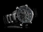 ⁦Montre Homme NAVIFORCE NF9217 Analogique-Digitale – Tout Noir⁩ - الصورة ⁦3⁩