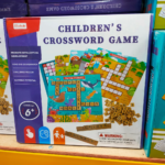 ⁦Jeu de mots croisés en bois – famille et enfants⁩ - الصورة ⁦8⁩