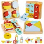 Coffret multi-activités KABI 4 en 1 – Montessori