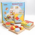 ⁦Coffret multi-activités KABI 4 en 1 – Montessori⁩ - الصورة ⁦8⁩