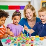 Jeu de pêche et mathématiques Montessori 6 en 1 en bois