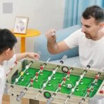 ⁦Baby-foot en bois 6 barres – 69 × 37 × 65 cm⁩ - الصورة ⁦2⁩