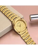 ⁦Montre Femme MINI FOCUS MF0611L – Toute Dorée⁩ - الصورة ⁦2⁩