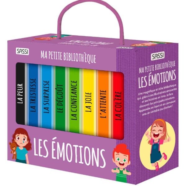 Ma petite bibliothèque – Les émotions (coffret 8 livres)