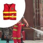⁦Costume de pompier pour enfant – gilet et accessoires⁩ - الصورة ⁦2⁩