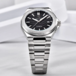 ⁦Montre Homme BENYAR 5219 Automatique – Cadran Noir, Acier, 50 m⁩ - الصورة ⁦4⁩